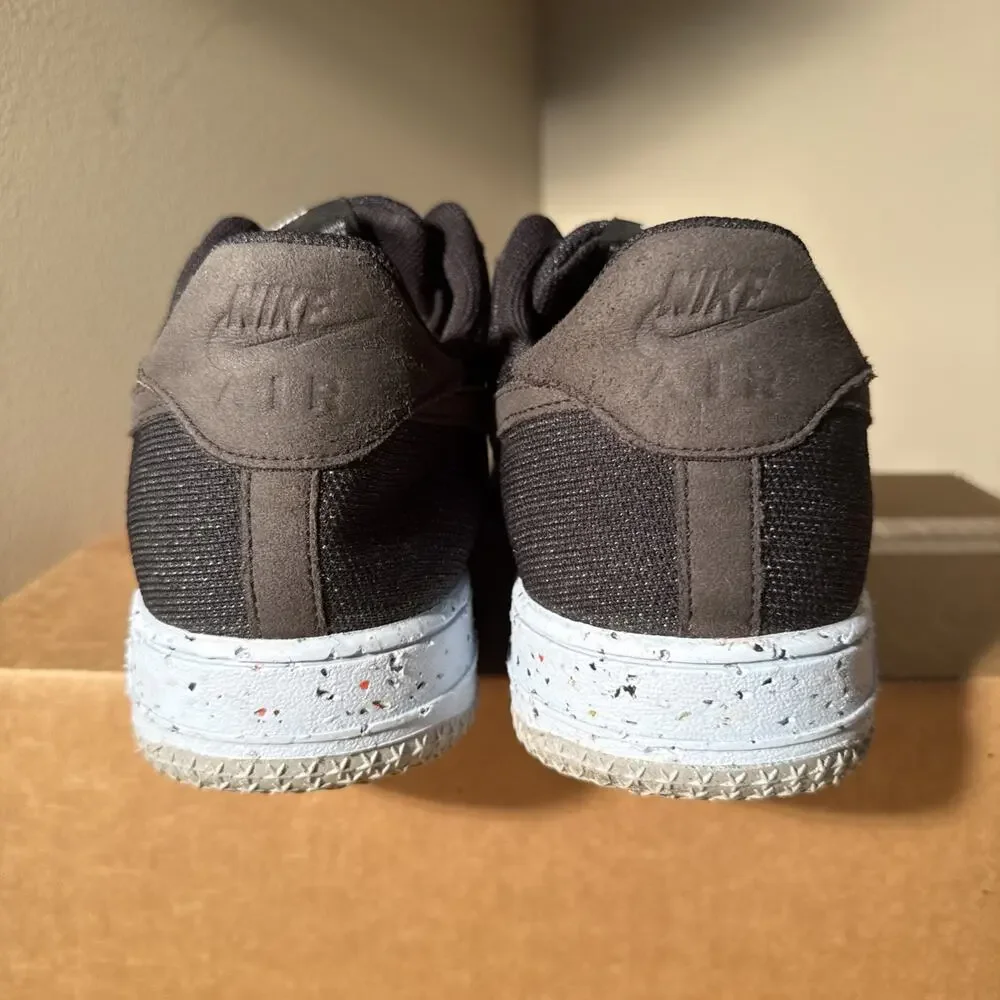 Nike Air Force 1 Crater Black Photon Dust 2020 - Size 14 - ct1986-002 Preowned